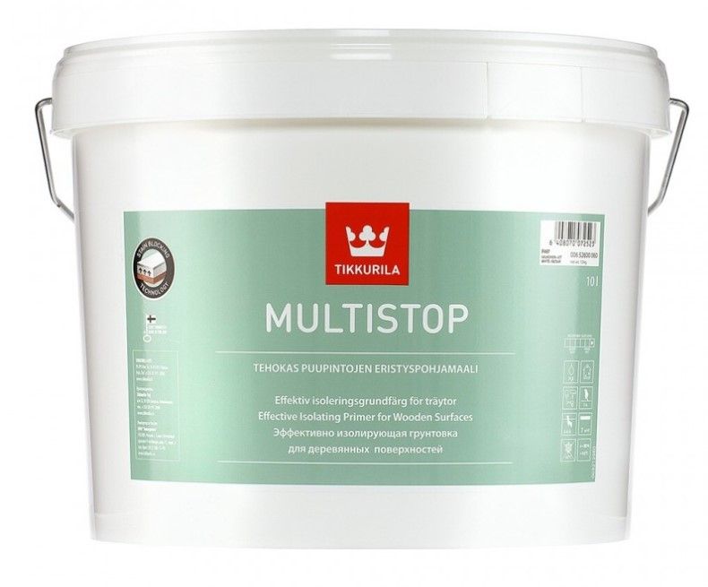 Tikkurila Multistop Gruntskrāsa Pilnīgi Matēta