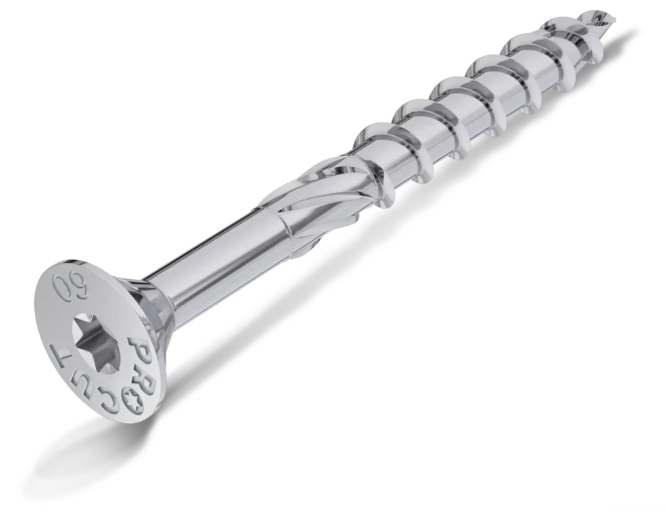 RAWLPLUG R-PTX – Būvskrūve ar konusveida galvu ⌀3,0mm