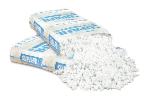 Knauf Supafil Loft beramā minerālvate bēniņiem 16,6kg iepakojumā
