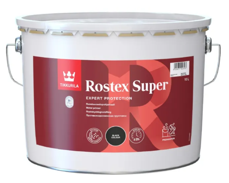 TIKKURILA Rostex Super Ātri Žūstoša Gruntskrāsa