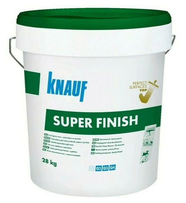 Knauf Super Finish Universālā Gatavā Špaktele, Zaļš