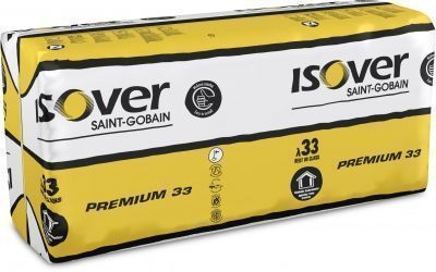 ISOVER Premium (KL33) Minerālvate Plāksnēs 560x1170mm