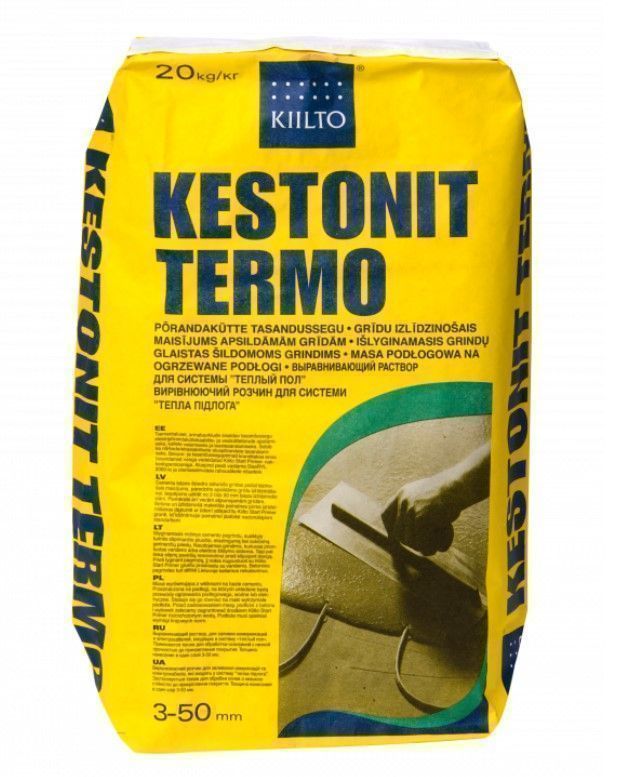 KIILTO Kestonit Termo Pašizlīdzinošais Maisījums Ar Šķiedrām
