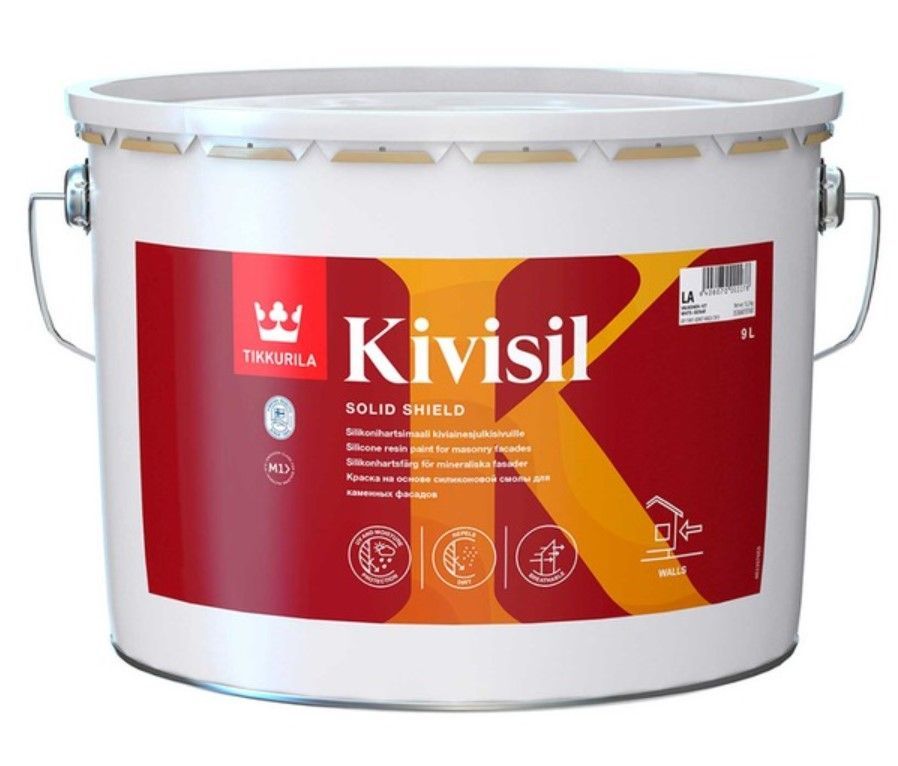 Tikkurila Kivisil Silikona Sveķu Krāsa Mūra Fasādēm