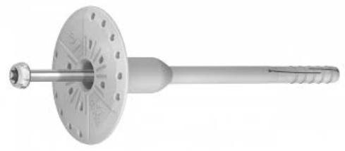 RAWLPLUG R-TFIX-X 8S – Universālais Fasādes Dībelis ar Skrūvi 8mm

