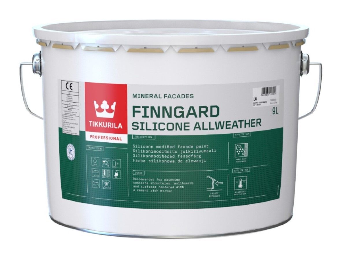 Tikkurila Finngard Silicone Allweather Akrila Krāsa