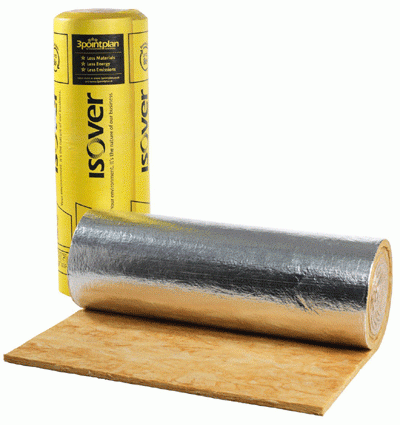 ISOVER ClimCover CR Alu 2 (KIM-AL) Minerālvates Paklājs