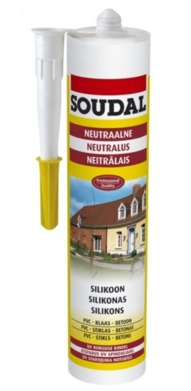 SOUDAL Neutral Neitrāls Silikons