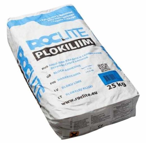 ROCLITE Līme Gāzbetonam Pelēka