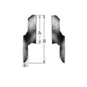 Nesošā plate kreisā – Metāla stiprinājuma elements 2mm
