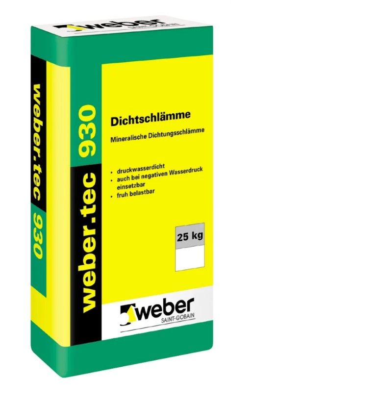 WEBER .Tec 930 Hidroizolācija Ar Kapilāru Darbības Efektu