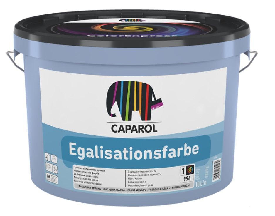 CAPAROL EXL Egalisationsfabre B1 XRPU Silikāta Fasādes Krāsa