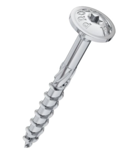 RAWLPLUG R-PTK – Skrūve ar plakanisko galvu ⌀6,0mm
