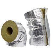 PAROC Hvac AluCoat cauruļu izolācijas līkums 20mm