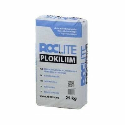 ROCLITE Līme Gāzbetonam Pelēka | Bazaars.lv