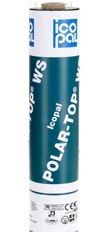 ICOPAL Polar Top Noxite, Plakano Jumtu Segums, Virsklājs, 1x8m | Bazaars.lv