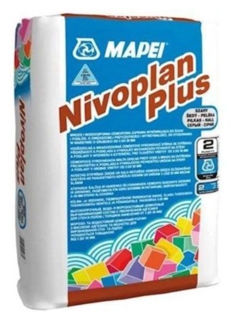 MAPEI Nivoplan Plus Grīdu Un Sienu Izlīdzināšanas Sastāvs (3-30mm)