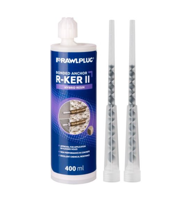 RAWLPLUG R-KER – Hibrīda Līmētais Enkurs Betonam | Attēls
