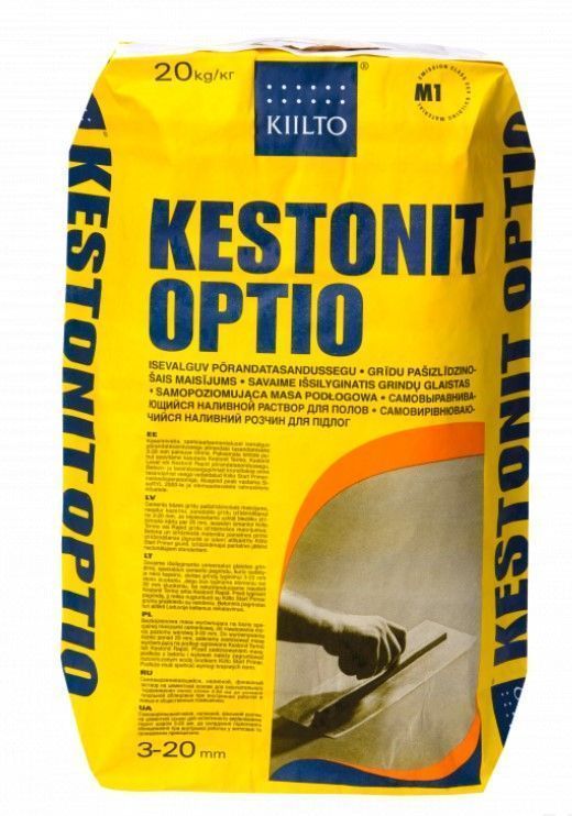 KIILTO Kestonit Optio Pašizlīdzinošais Maisījums Grīdai (3-20mm)