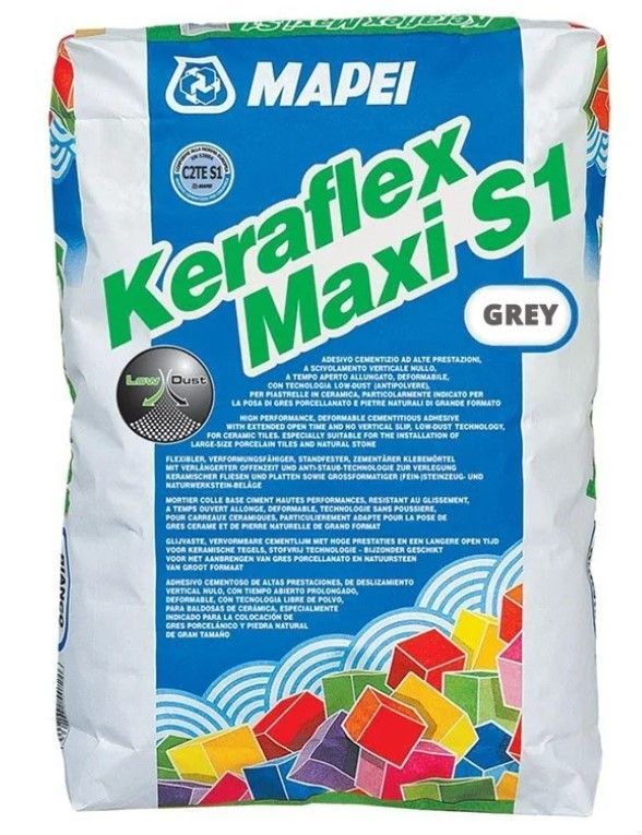 MAPEI Keraflex Maxi S1 Elastīgā Flīžu Līme (C2TE S1)