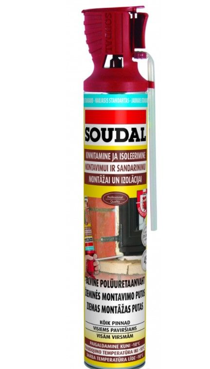SOUDAL Soudafoam GeniusGun Montāžas Putas Ar Aplikatoru
