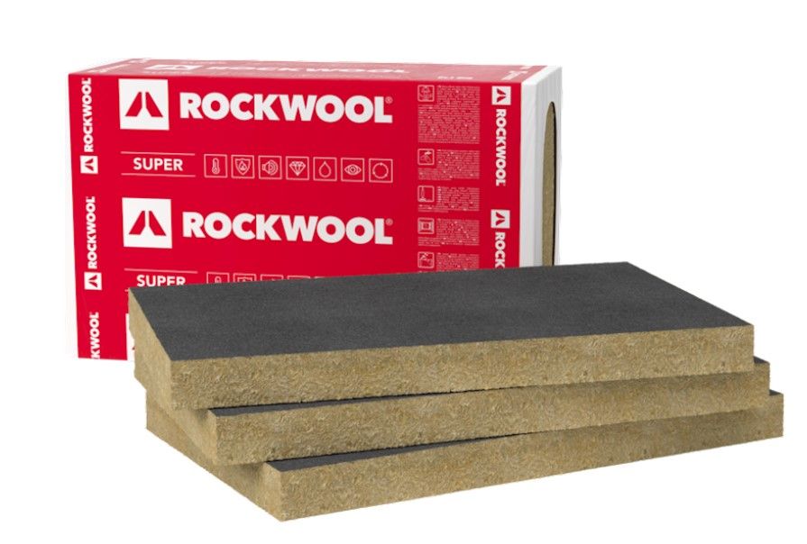ROCKWOOL Ventirock F Super Pretvēja Izolācijas Plāksnes